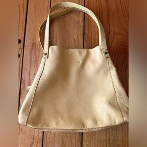 American Leather Co. Purse, Yellow.